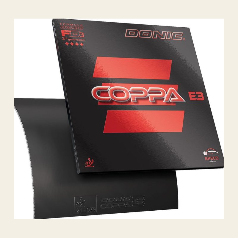 Donic Coppa E3 packshot